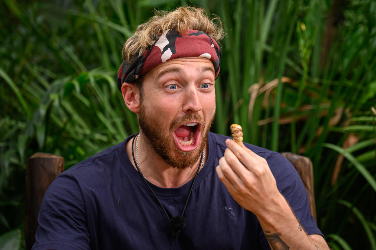 Sam Thompson is the winner of I'm a Celebrity...Get Me Out of Here! 2023. (ITV/Shutterstock)