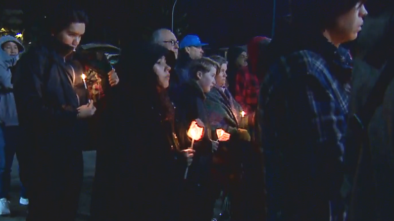 Vigil held at Westbrook Mall for 25-year-old stabbing victim