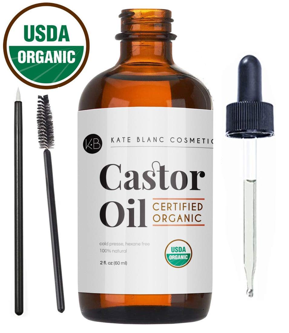 Best Castor Oil for Hair, Eyelashes, Eyebrows on Amazon