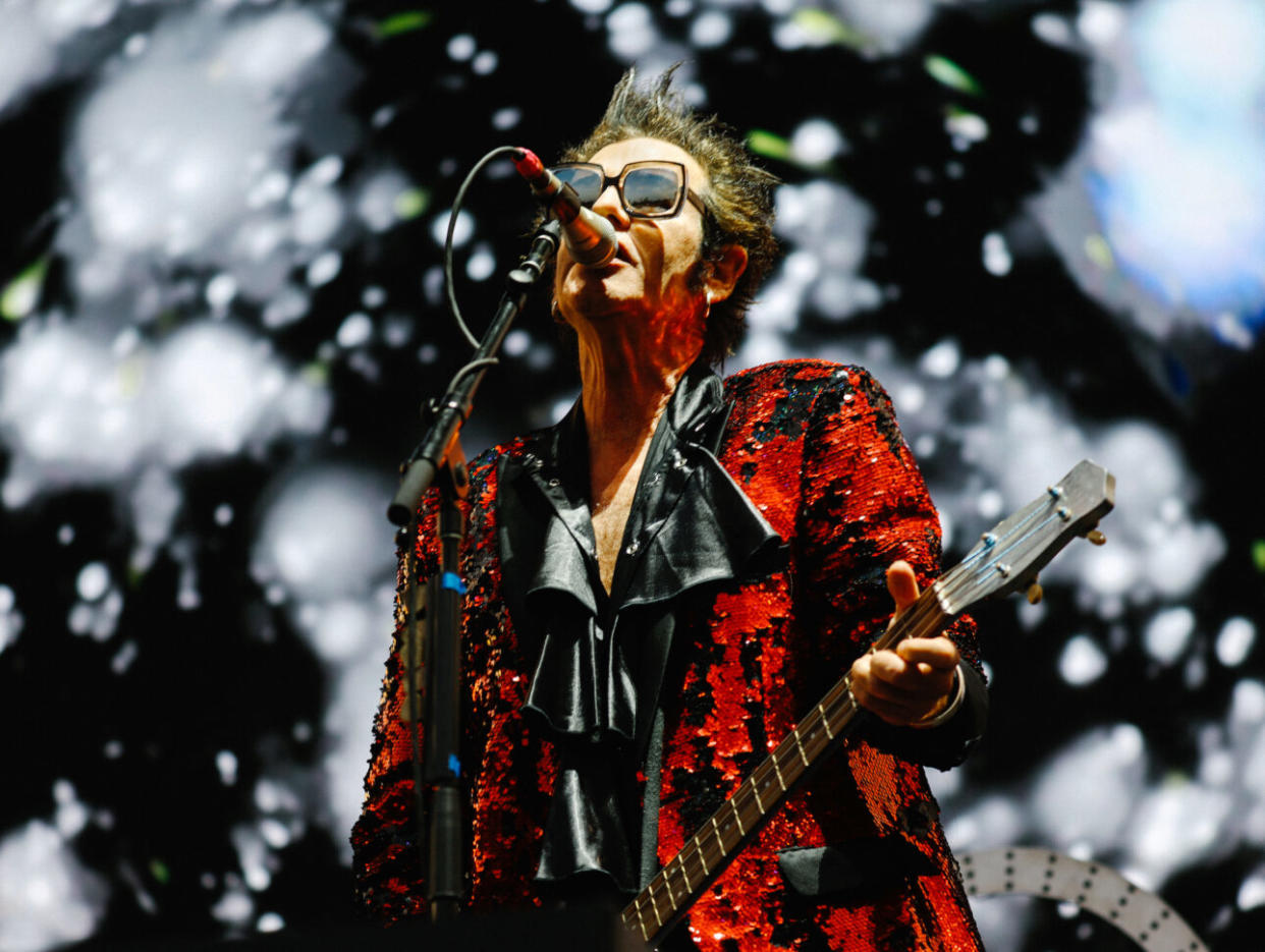 Pasadena, CA – May 20: Love And Rockets singer and guitarist Daniel Ash performs on the Outsiders stage at Cruel World Festival at Brookside at the Rose Bowl, on Saturday, May 20, 2023. (Credit: Allen J. Schaben / Los Angeles Times)