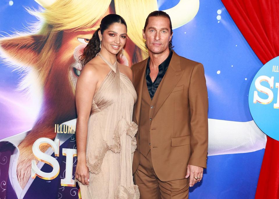 Matthew McConaughey and Camila Alves