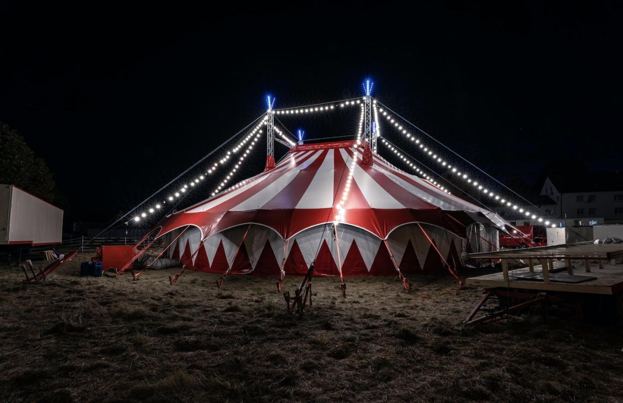 In the 'big tent' philosophy of free speech, the more views, the better. But how does that hold up in practice? <a href="https://www.gettyimages.com/detail/photo/small-red-illuminated-circus-tent-at-night-royalty-free-image/1479473992?phrase=circus+tent&searchscope=image%2Cfilm&adppopup=true" rel="nofollow noopener" target="_blank" data-ylk="slk:imageBROKER/Manuel Kamuf via Getty Images;elm:context_link;itc:0;sec:content-canvas" class="link ">imageBROKER/Manuel Kamuf via Getty Images</a>