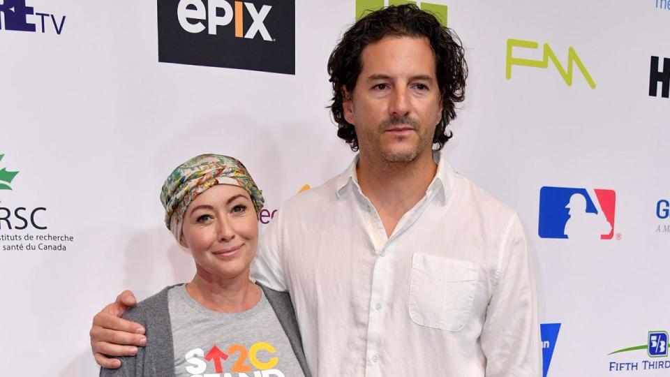 Shannen Doherty and Kurt Iswarienko. Photo by Rob Latour/Variety/Penske Media via Getty Images.