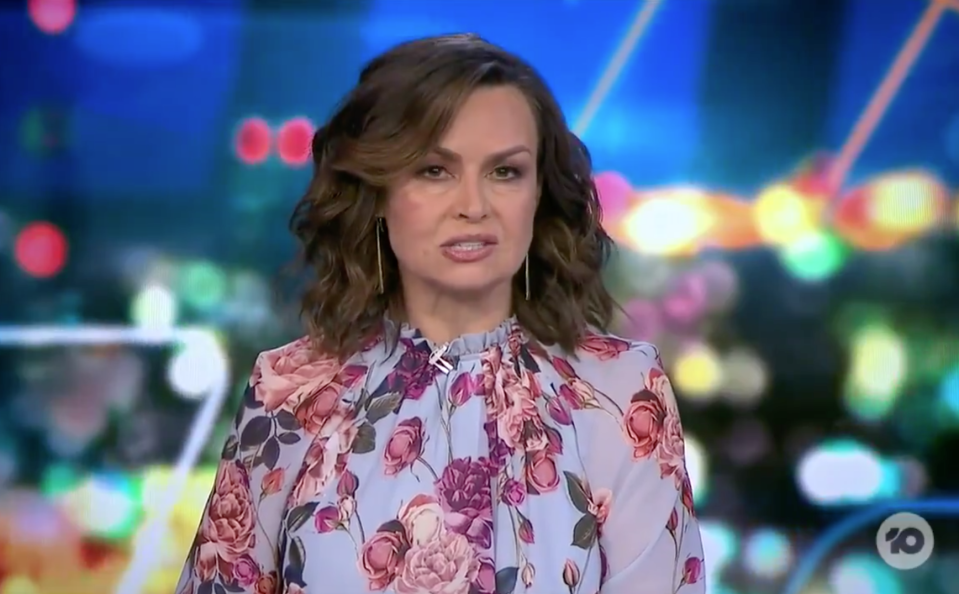 the project host Lisa Wilkinson