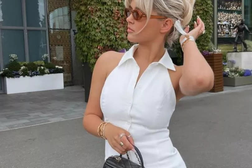 The former Love Island star headed to Wimbledon for the first time -Credit:Molly-Mae Hague Instagram