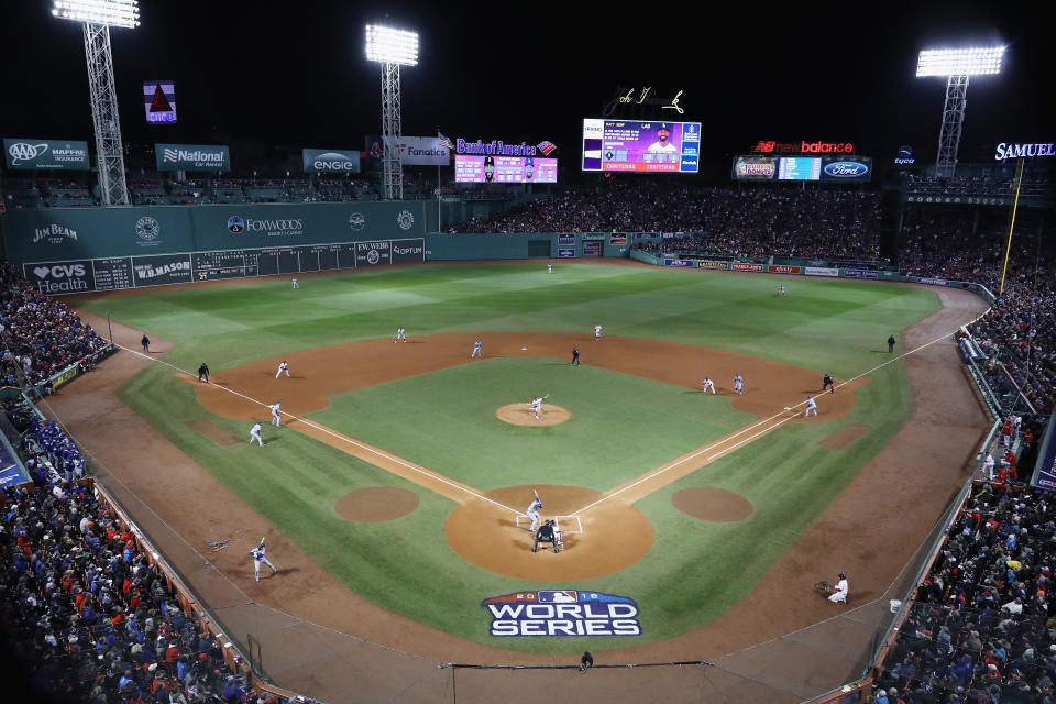 The World Series between the Dodgers and Red Sox isn’t impressing in the ratings. (Getty Images)