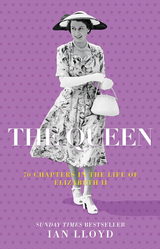 The cover of the Queen: 70 Chapters in the Life of Elizabeth II