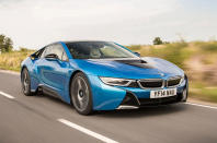 <p>An extraordinary, and very aerodynamic, piece of design made the i8 appear worth every bit of its high purchase price (<strong>over £100,000</strong> in the UK). It was undoubtedly quick, but critics pointed out that its narrow, hard-compound tyres meant the handling could be skittish, and the official fuel economy figure, on the high side of <strong>130mpg</strong>, was little more than the stuff of dreams.</p><p>But nobody could deny that the i8 <strong>looked fantastic</strong> – and still does.</p>