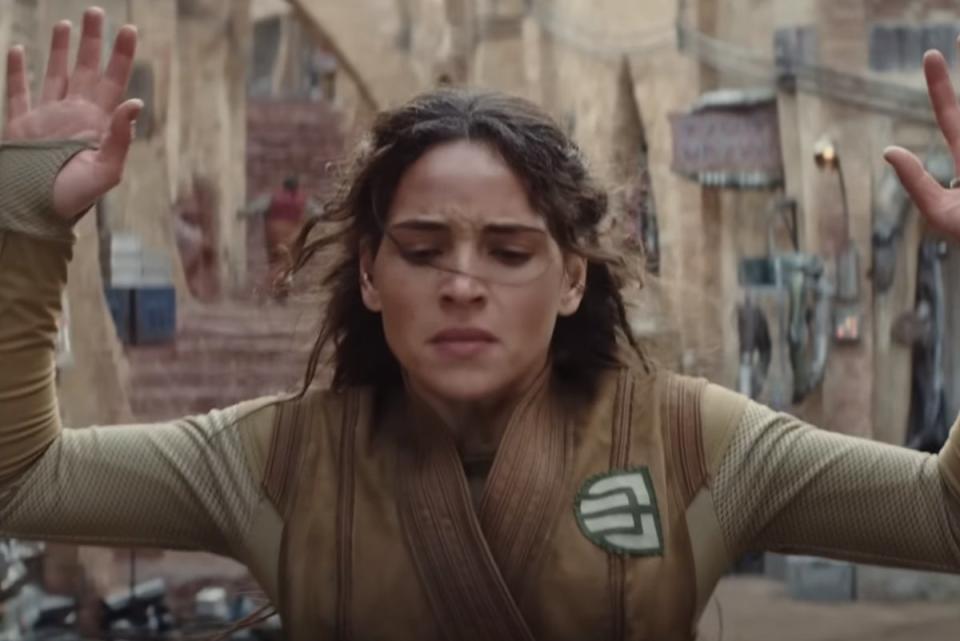 Exploring a new city: Adria Arjona as Bix (Andor | Official Trailer | Disney+)