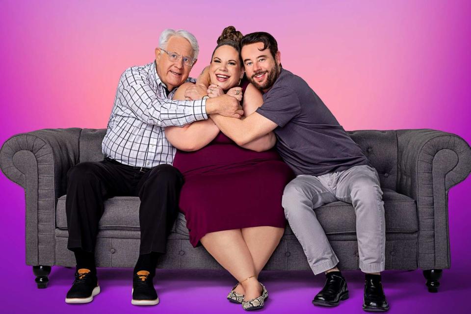 <p>TLC</p> Whitney Way Thore with her father Glenn and brother Hunter