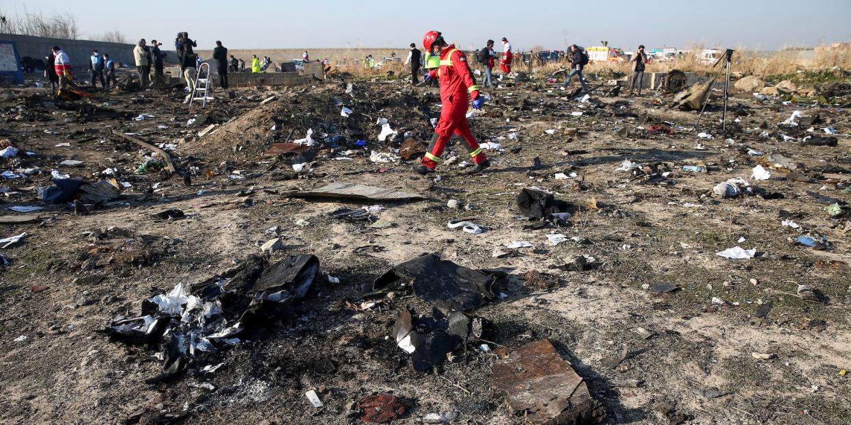 Iran plane crash