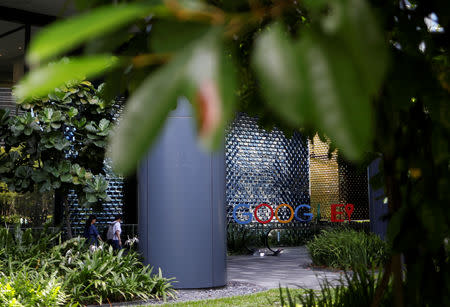 A view shows the Google office in Singapore May 24, 2019. REUTERS/Edgar Su