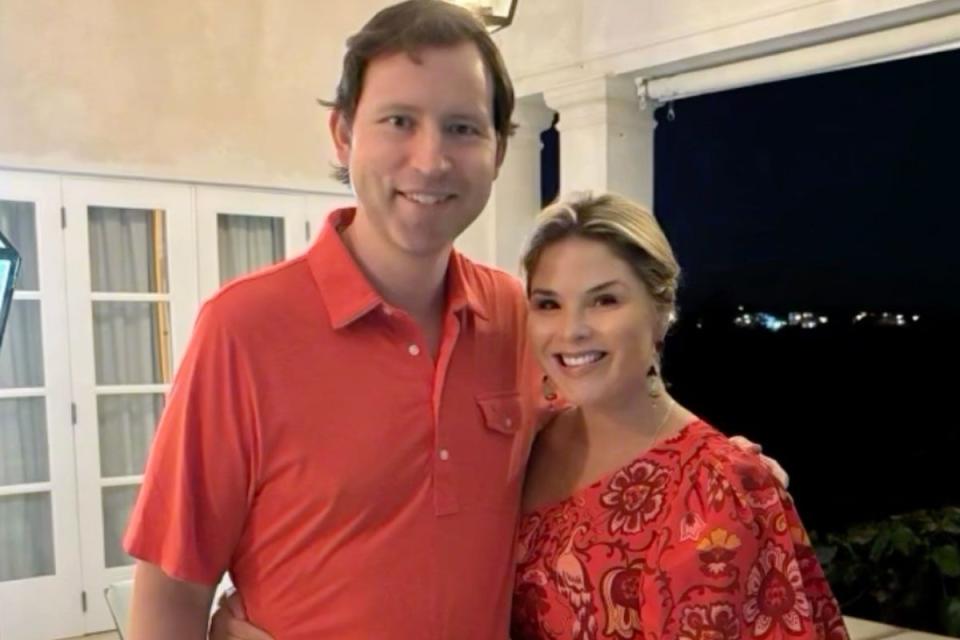 <p>Jenna Bush Hager/Instagram</p> Jenna Bush Hager and Henry Hager