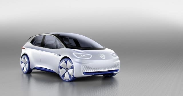 Volkswagen's 2016 Paris Motor Show show car - the I.D