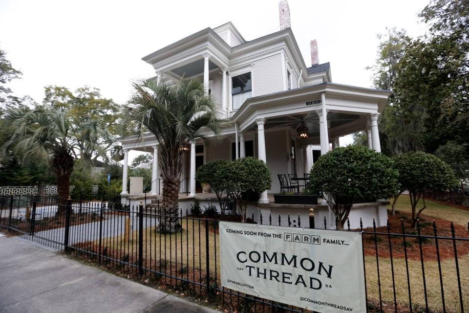 Common Thread recently opened in a beautifully renovated home on the corner of East 37th and Abercorn.