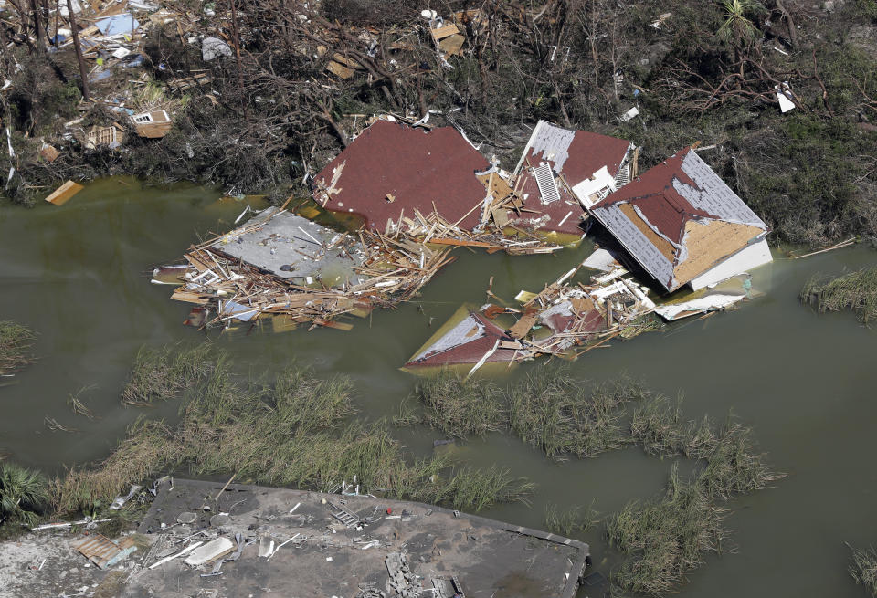 Aerial photos show the devastation left in the path of Hurricane Michael