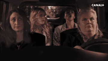 The girls singing in the car in "Girls5Eva"