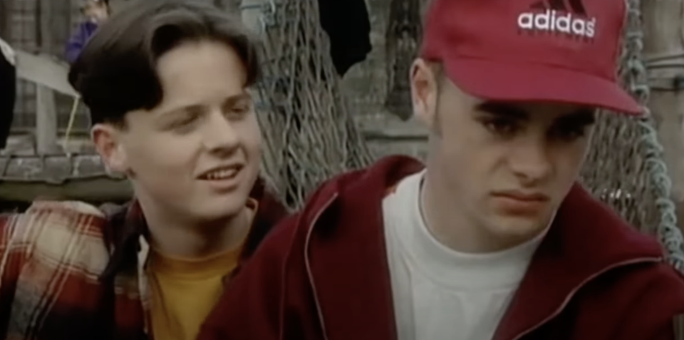 Declan Donnelly and Ant McPartlin in Byker Grove. (BBC)