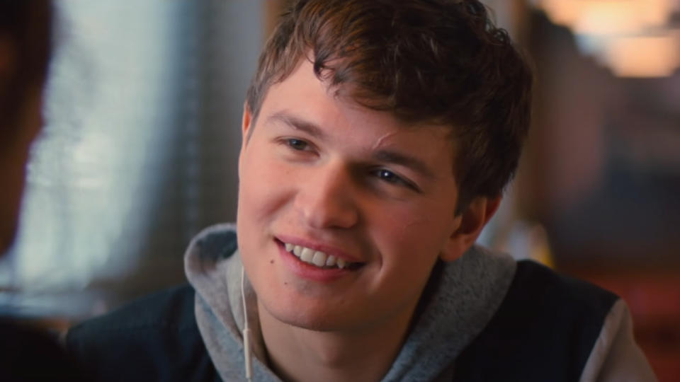 Ansel Elgort in Baby Driver