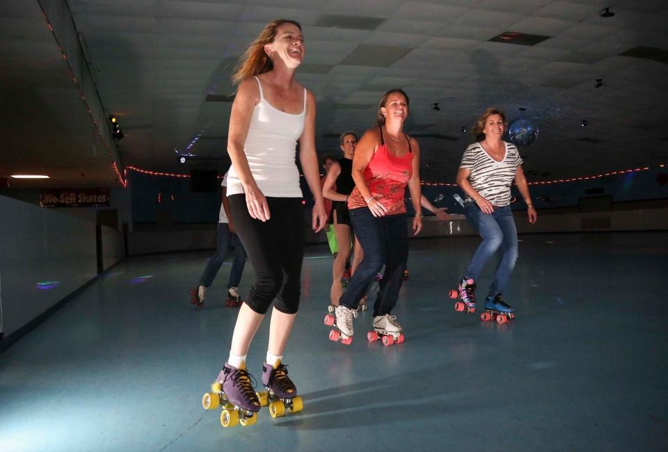 The wheels, the lights, the music! It doesn't get more indoor cool, literally or figuratively, than Atlantis Skateway.