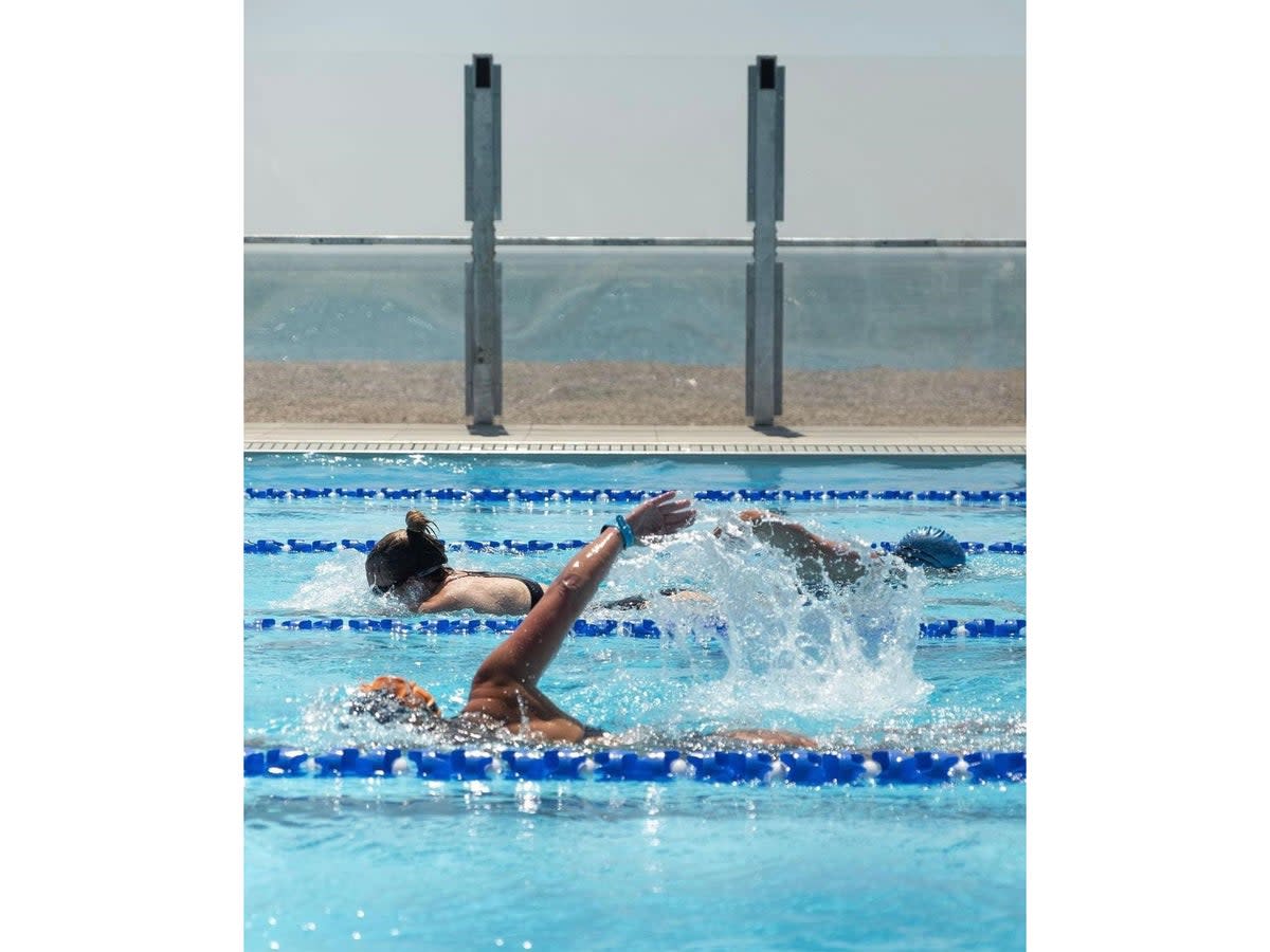 Take a dip in the 50m-long, six-lane pool (Sea Lanes)