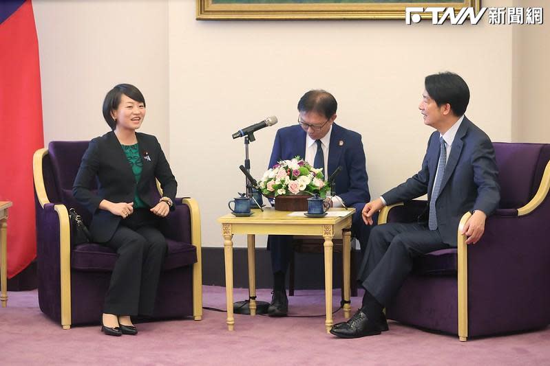 賴清德表示，520上任後，臺灣與日本將全方面加強合作。（圖／總統府）