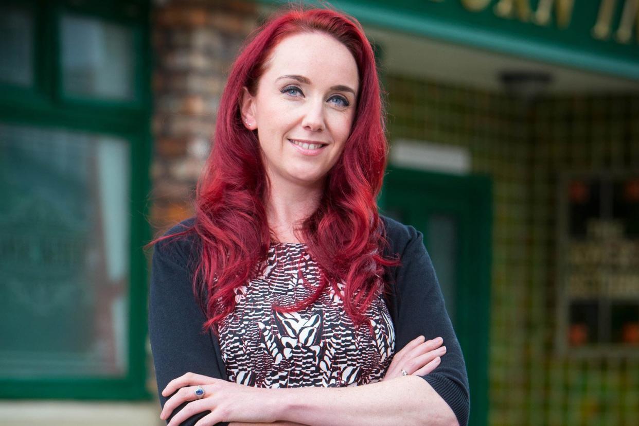 Quit: Corrie boss Kate Oates has quit the soap: ITV