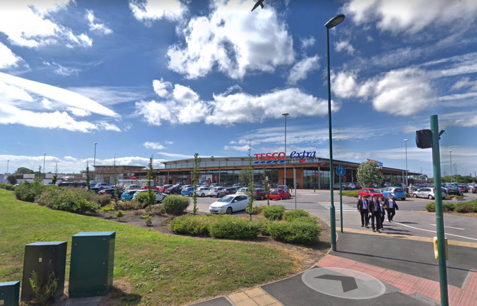 A brawl reportedly broke out in the egg aisle at Tesco Extra ,