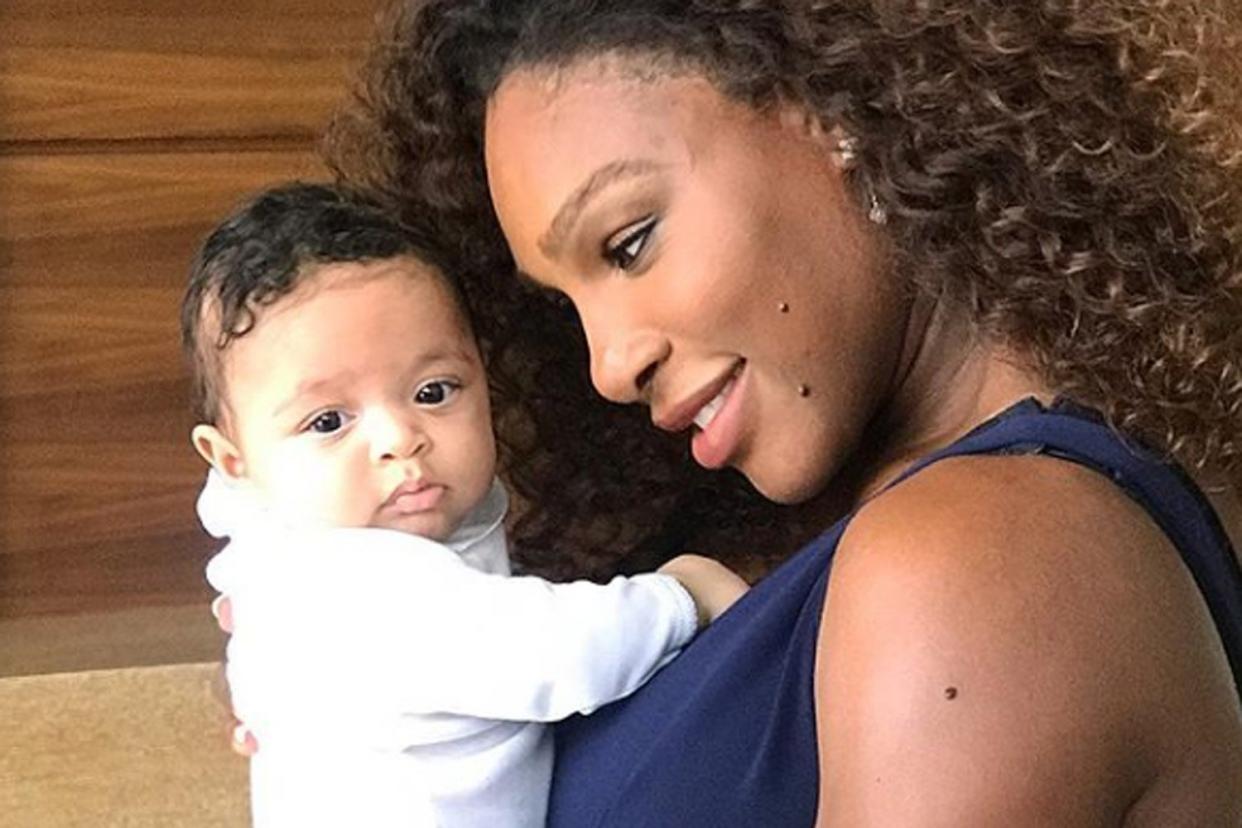 Mother's love: Serena Williams with her daughter Alexis Olympia: Instagram/ Serena Williams