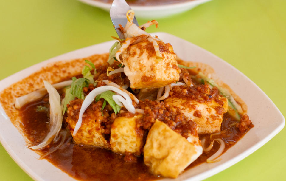 pondok makan indonesia - tahu goreng tofu