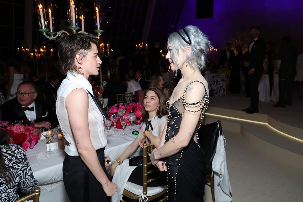 Kristen Stewart, Sofia Coppola, and Phoebe Bridgers attend The 2023 Met Gala Celebrating 