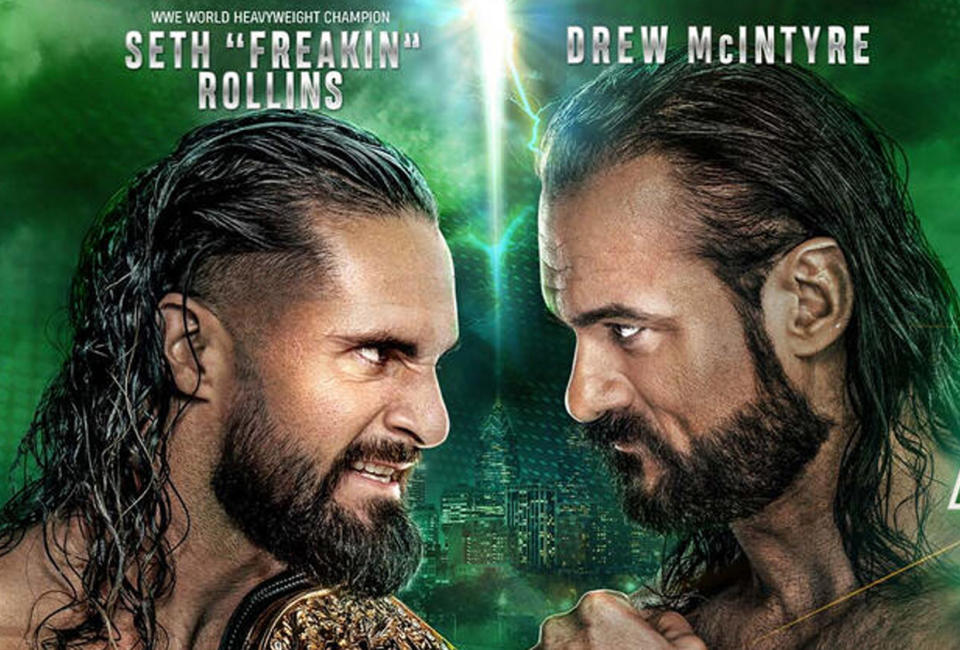 World Heavyweight Championship: Seth “Freakin” Rollins (c) vs. Drew McIntyre