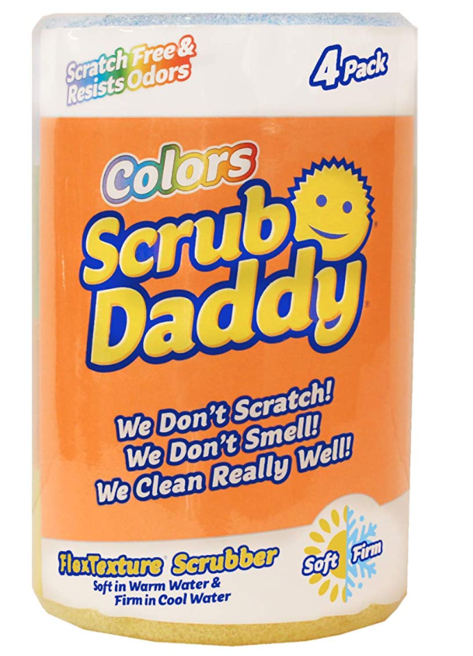 Scrub Daddy 4 pack sponge 
