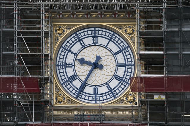 Big Ben repairs