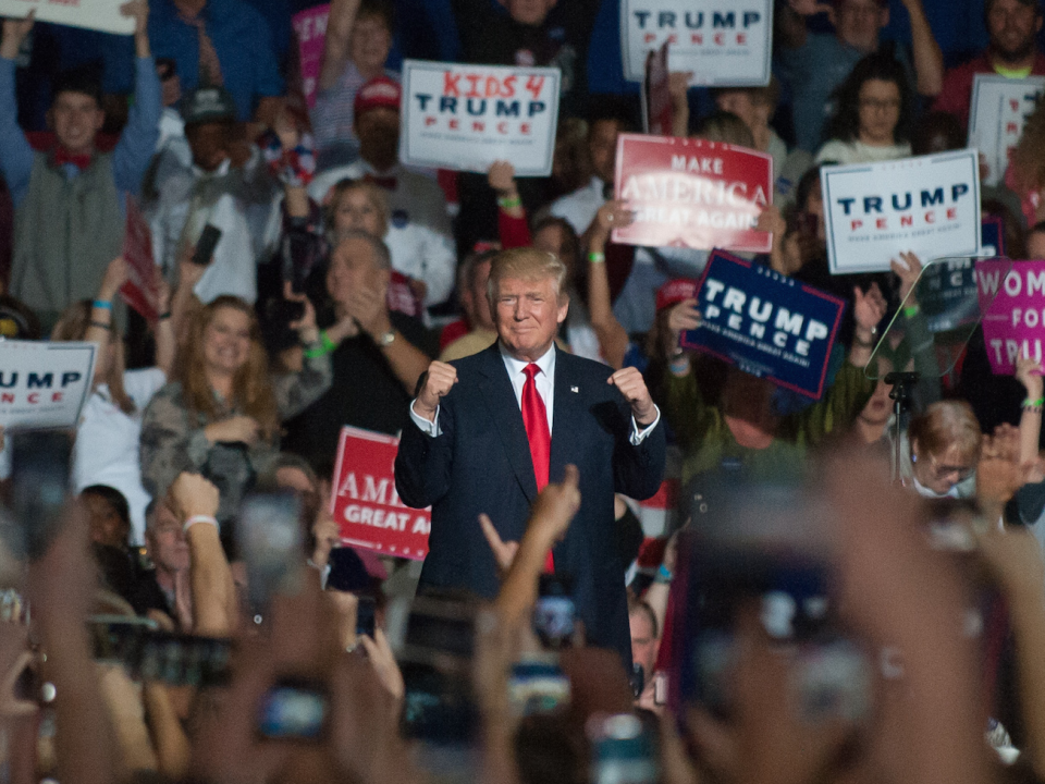 donald trump rally 10-27