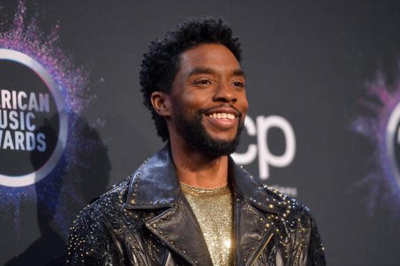 Chadwick Boseman during the 2019 American Music Awards on 24 November 2019 in Los Angeles, California. (Matt Winkelmeyer/Getty Images for dcp)