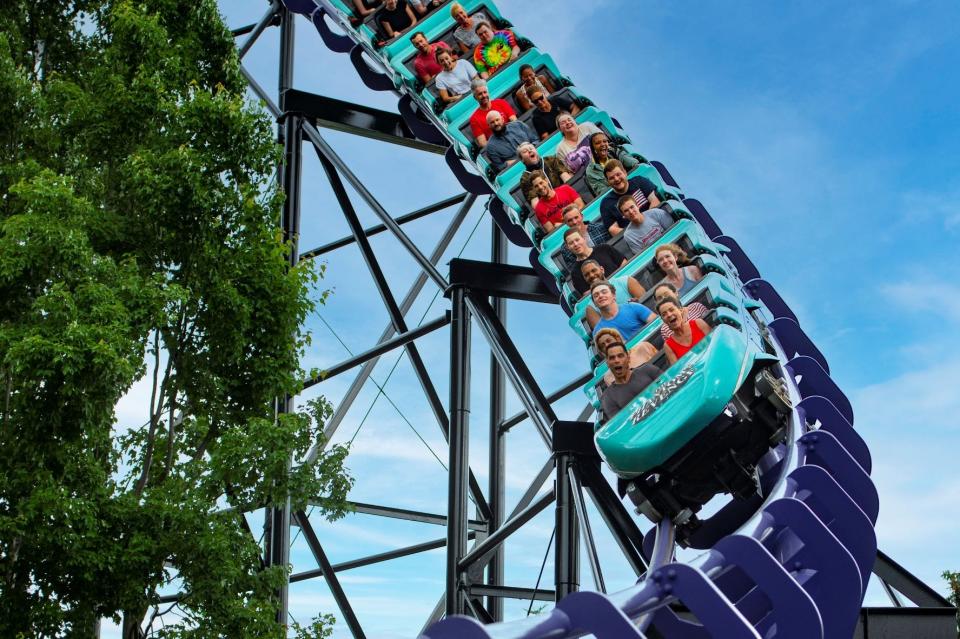 The roller coasters have an opening date at Kennywood Park.