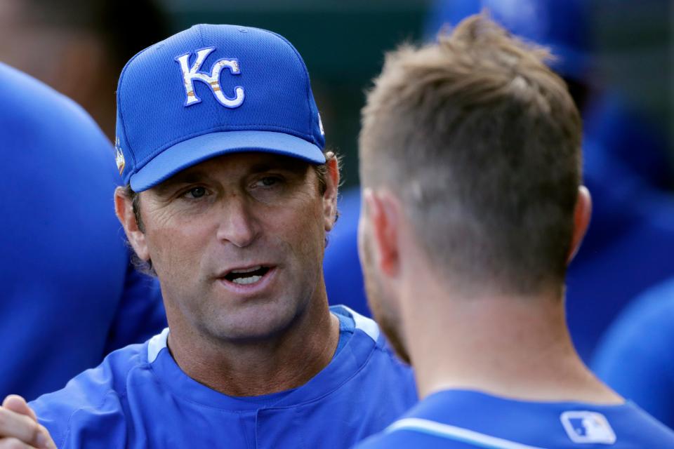 After a 13-year MLB playing career, Mike Matheny has managed the St. Louis Cardinals and Kansas City Royals.