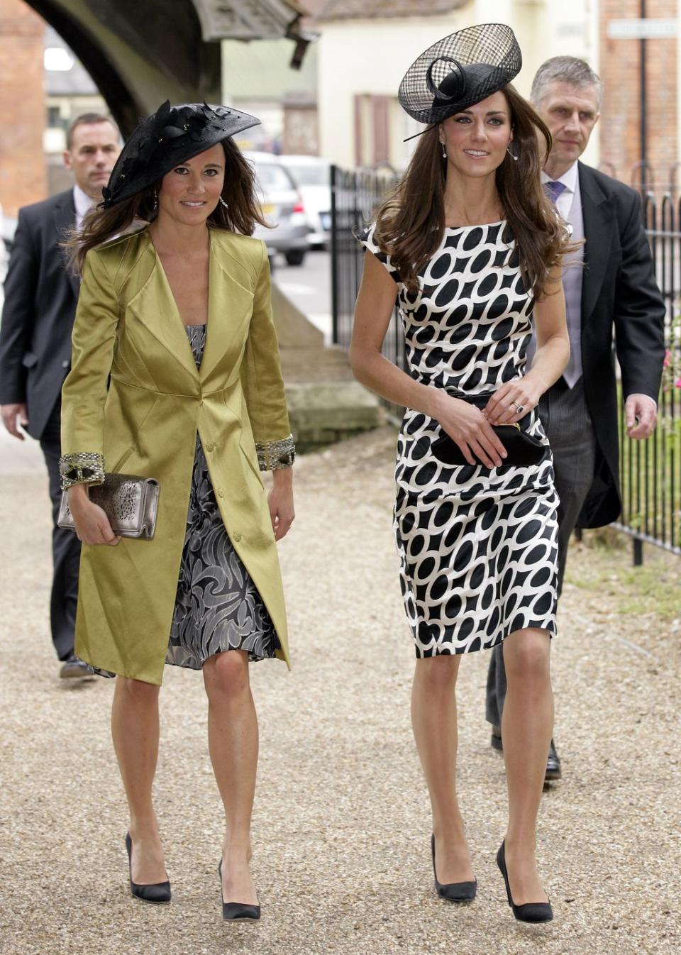 Pippa Middleton and Kate Middleton