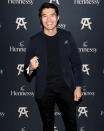 <p>In Las Vegas, Henry Golding attends the Canelo vs. Bivol Hennessy V.S.O.P cocktail party at Hyde Lounge in the T-Mobile Arena on May 7.</p>
