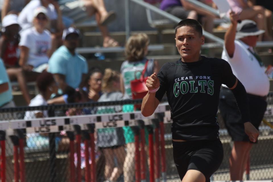 Clear Fork's Joe Stupka advanced to the Division II state track meet finals in three sprinting events.