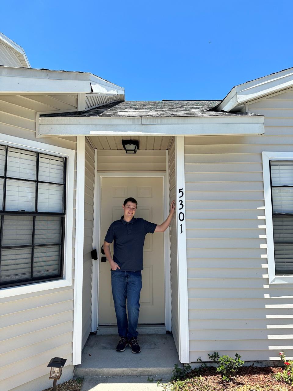 Robert Andion, 23, bought his first home, a condo, in Tampa, Fla. in April