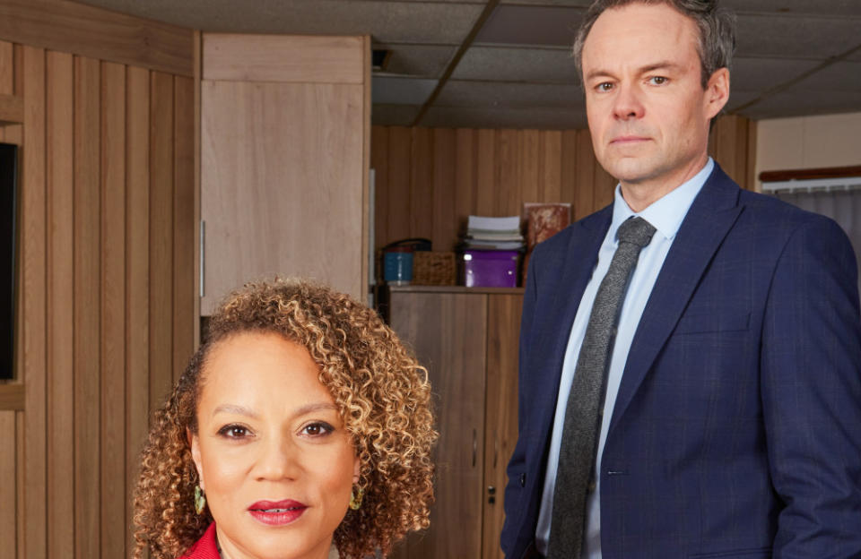 Angela Griffin and Jamie Glover are returning for a new series of Waterloo Road credit:Bang Showbiz