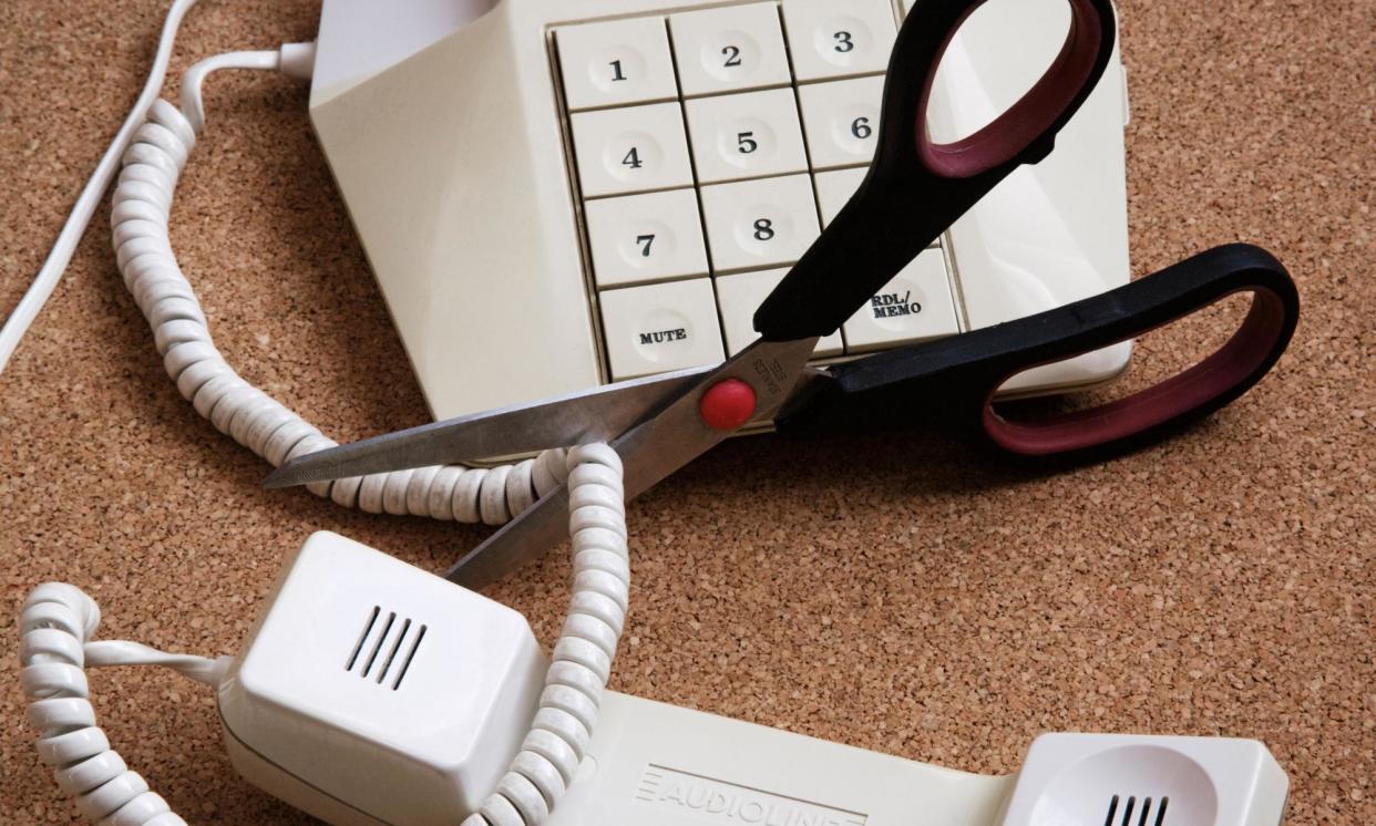 <span>A reader was cut off from a landline and the internet when they switched to BT’s Digital Voice.</span><span>Photograph: Errol Rait/Alamy</span>