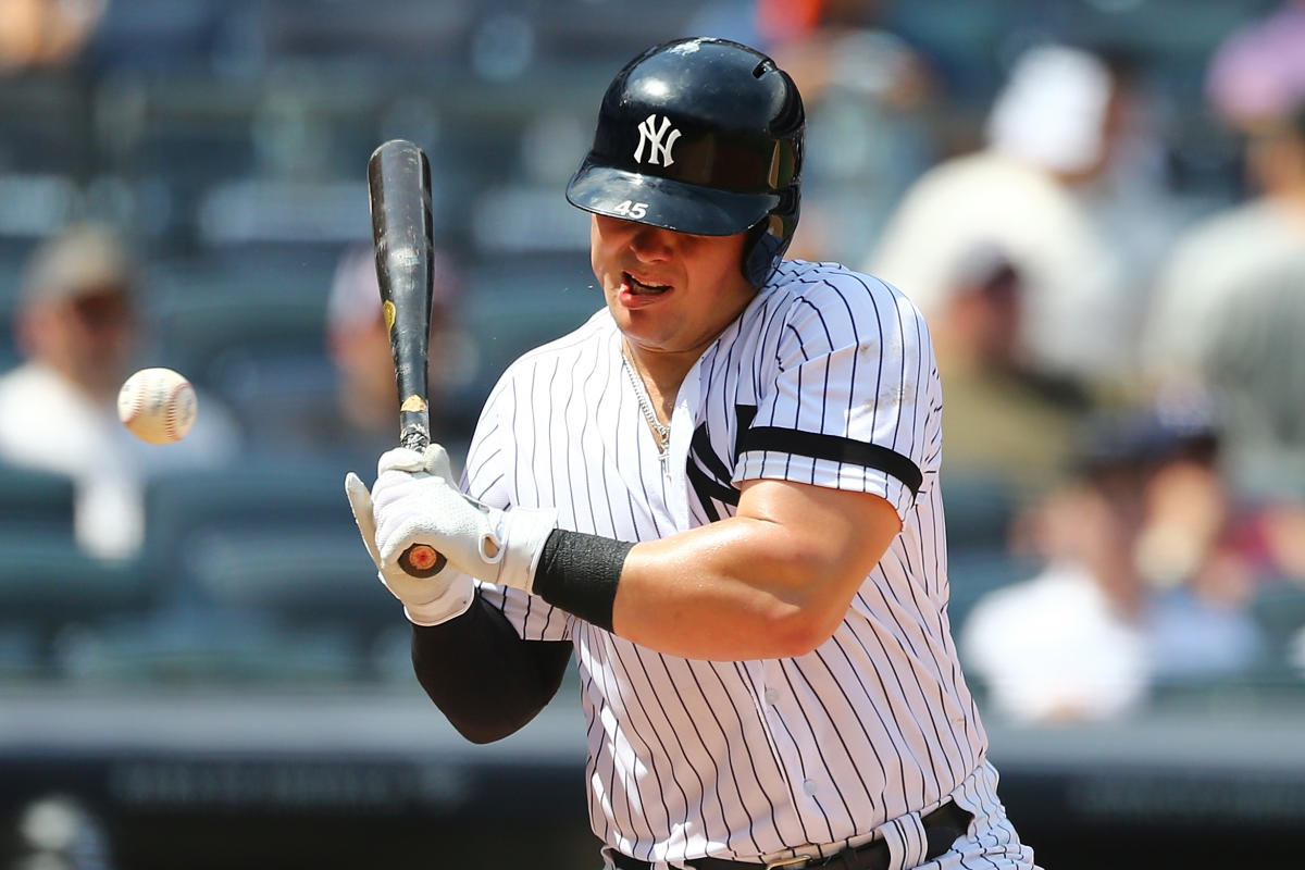  Luke Voit New York Yankees Savages in the Box