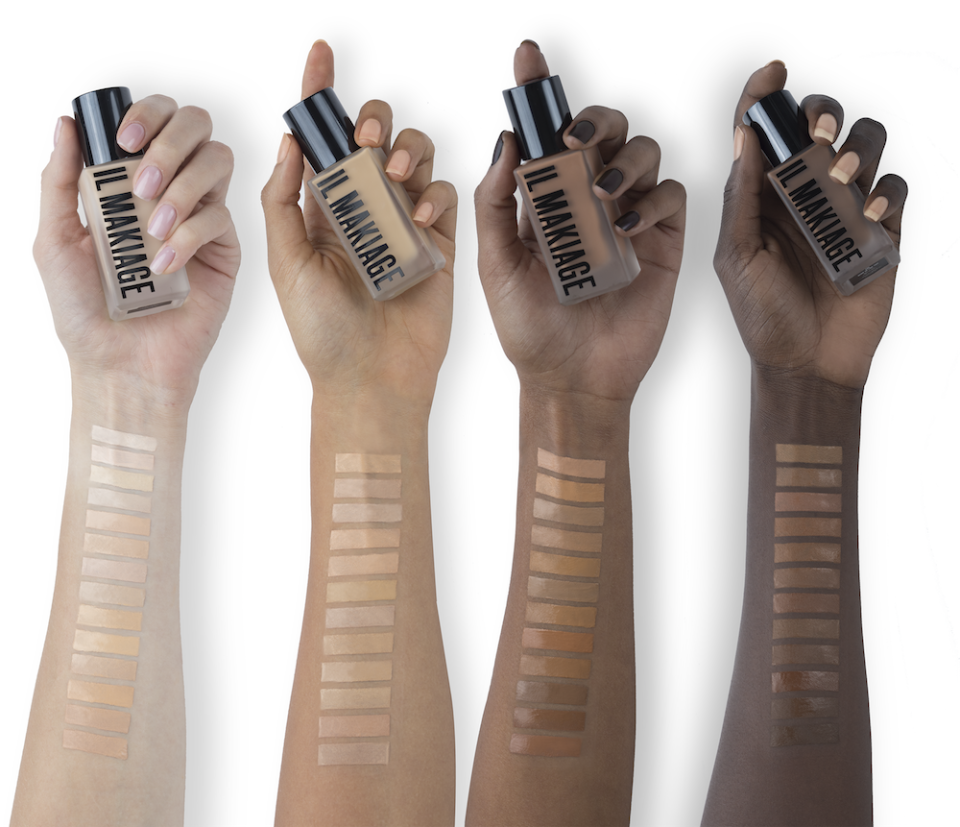 Il Makiage just launched their PowerMatch algorithm, which uses shade-matching machine learnings to find your perfect shade, without ever seeing your face.