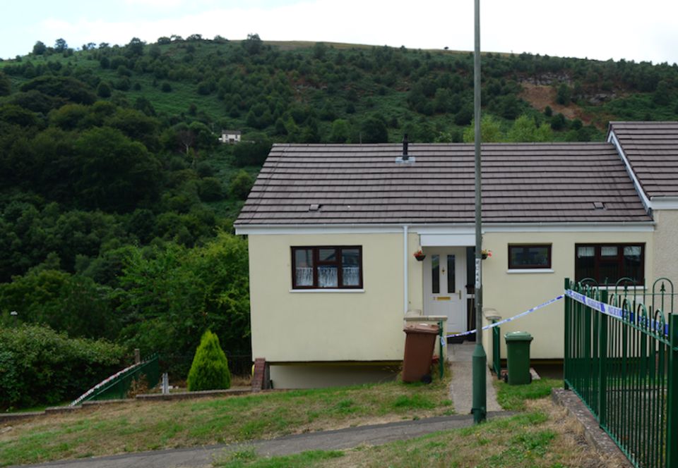 It is thought locals believed the man was a convicted child killer (Picture: Wales News Service)