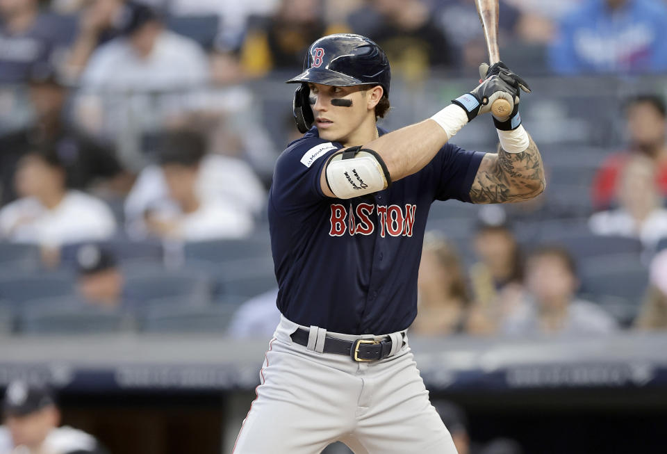 波士頓紅襪Jarren Duran。（MLB Photo by Jim McIsaac/Getty Images）