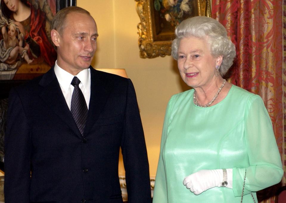 the queen putin