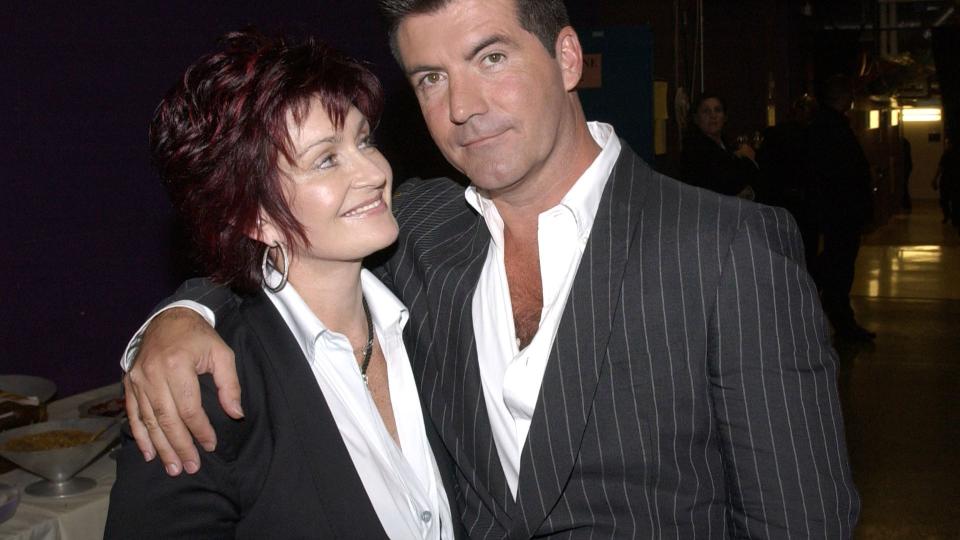 Sharon was a judge on the X Factor alongside the music mogul